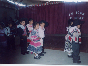 Presentación artística de fiestas patrias