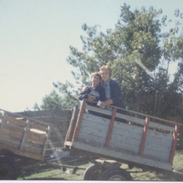 Abuela y nieto