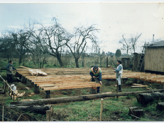 Construcción de centro de madres