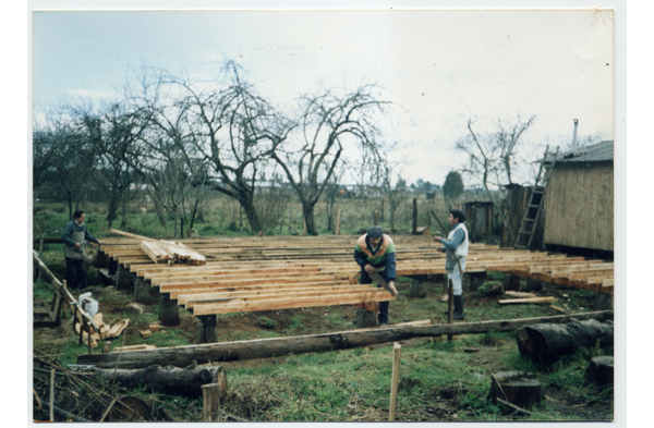 Construcción de centro de madres