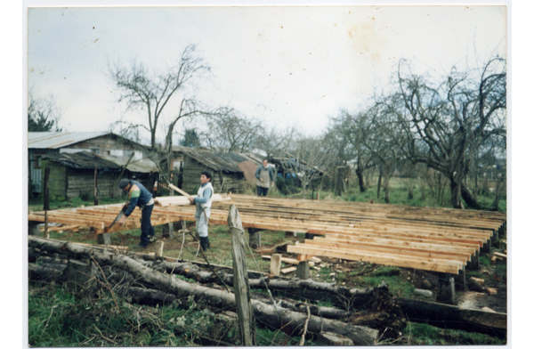 Construcción de centro de madres