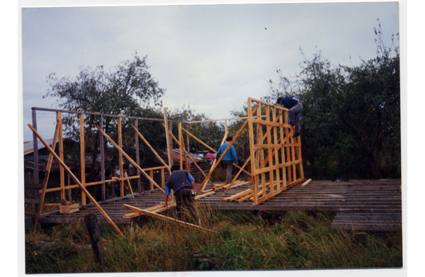 Construcción de centro de madres