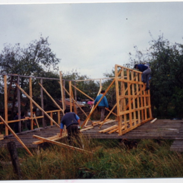 Construcción de centro de madres