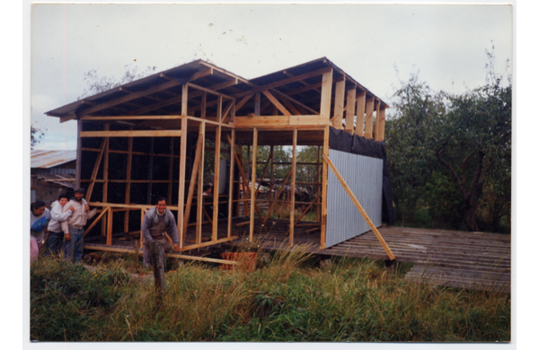 Construcción de centro de madres