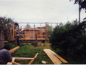 Construcción de centro de madres