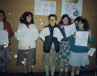 Alumnas del curso de pintura en género Alumnas del curso de pintura en género