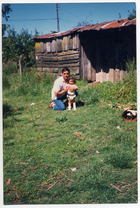 Carlos Ruiz y niña Carlos Ruiz y niña