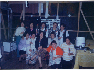 Socias del centro de madres Socias del centro de madres