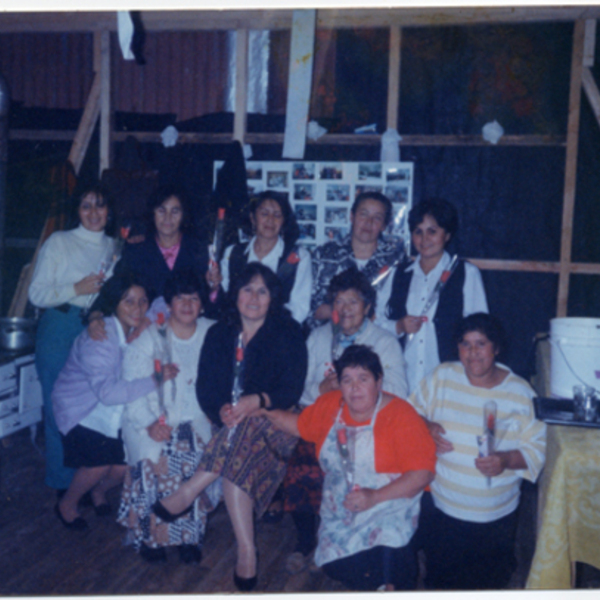 Socias del centro de madres Socias del centro de madres