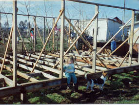 Construcción de club deportivo