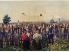 Mujeres en la huerta