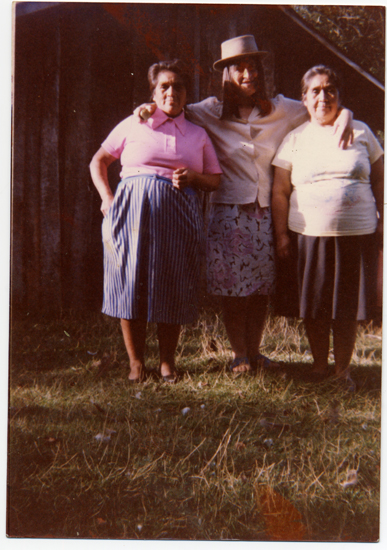 Mujeres en el jardín