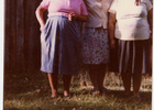 Mujeres en el jardín