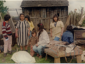 Familia desalojada