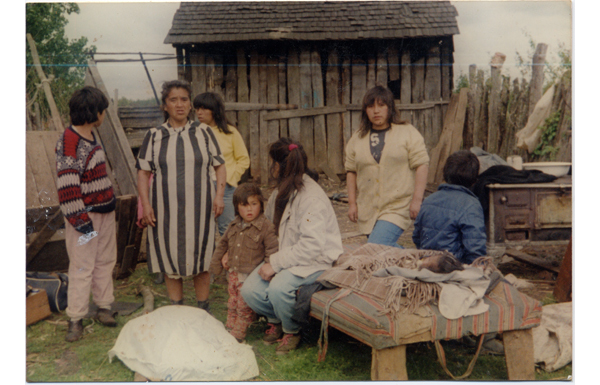 Familia desalojada