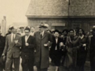 Carlos Ibáñez del Campo en Calbuco Carlos Ibáñez del Campo en Calbuco