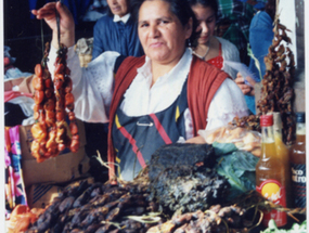 Vendedora de feria