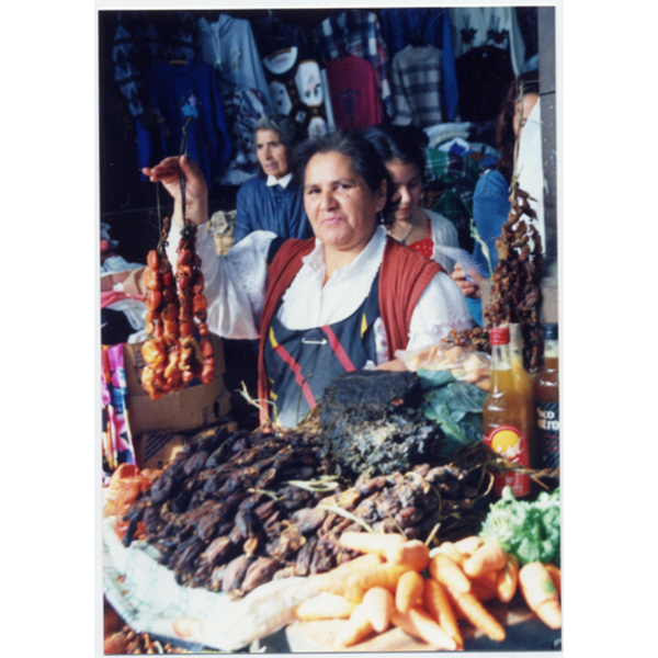 Vendedora de feria