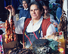 Vendedora de feria Vendedora de feria