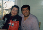 Margot Loyola y Esteban Barruel