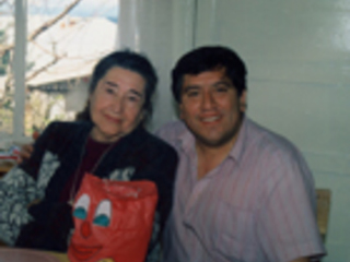 Margot Loyola y Esteban Barruel