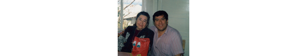 Margot Loyola y Esteban Barruel