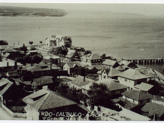 Panorámica del centro de Calbuco