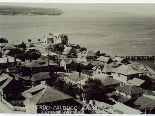 Panorámica del centro de Calbuco