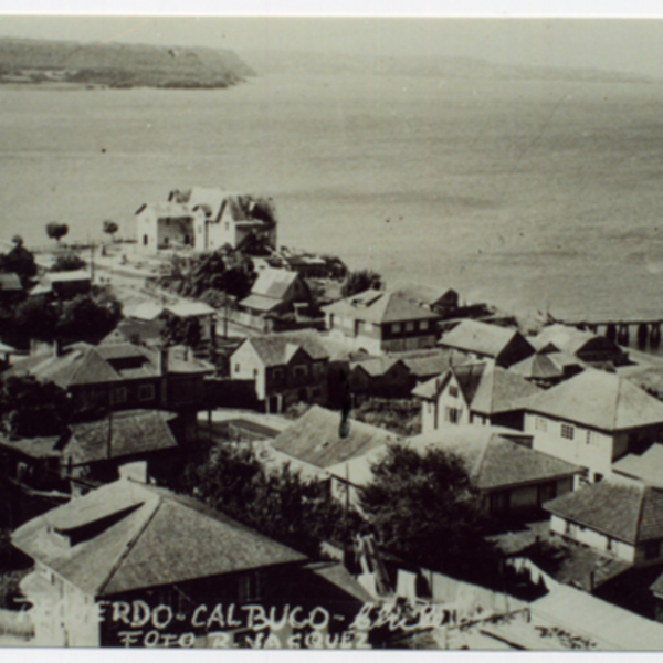 Panorámica del centro de Calbuco