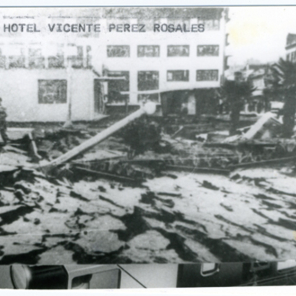 Ruinas del hotel Vicente Pérez Rosales