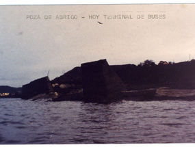 Ruinas de la poza de abrigo