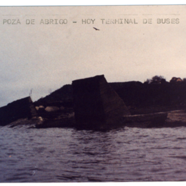 Ruinas de la poza de abrigo