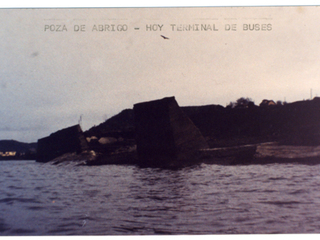 Ruinas de la poza de abrigo Ruinas de la poza de abrigo