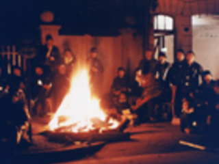 Voluntarios de la segunda Compañía de Bomberos