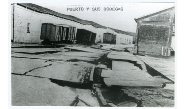 Ruinas de las bodegas del puerto