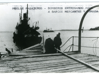 Bomberos después del terremoto Bomberos después del terremoto