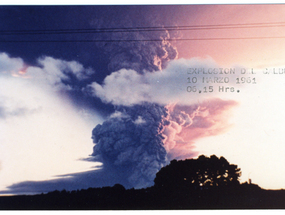 Erupción del volcán Calbuco