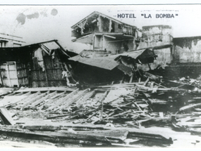 Ruinas del hotel La Bomba