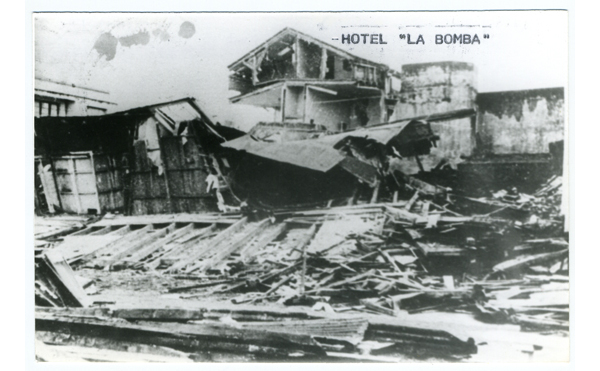 Ruinas del hotel La Bomba