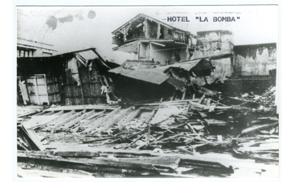 Ruinas del hotel La Bomba Ruinas del hotel La Bomba