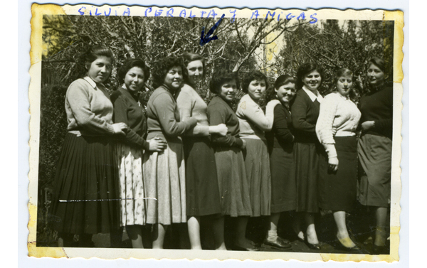 Alumnas de la Escuela Normal Rural