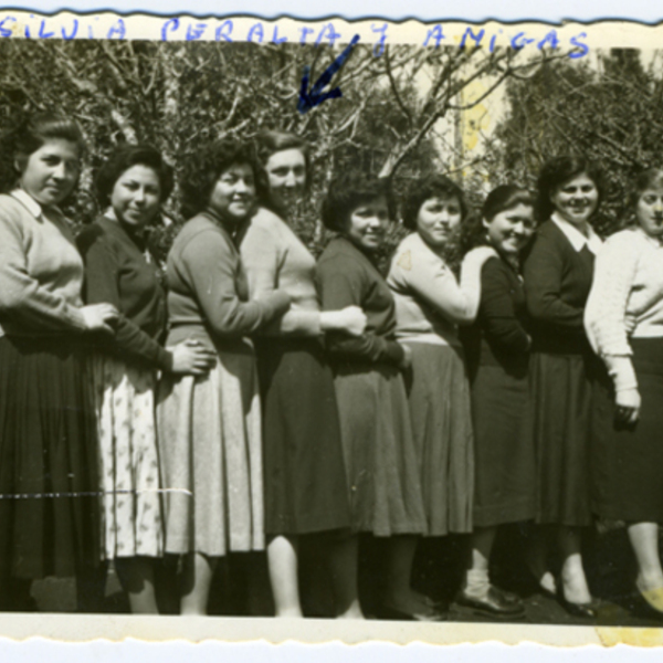 Alumnas de la Escuela Normal Rural