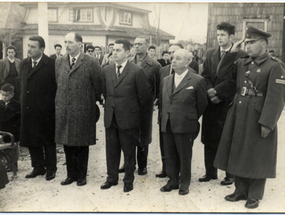 Acto en la plaza de armas