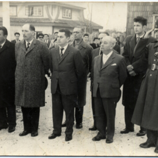 Acto en la plaza de armas