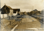 Panorámica de una calle de tierra