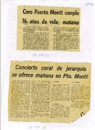 Presentaciones de agrupación musical Presentaciones de agrupación musical