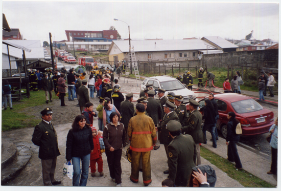 Ejercicio de bomberos Ejercicio de bomberos