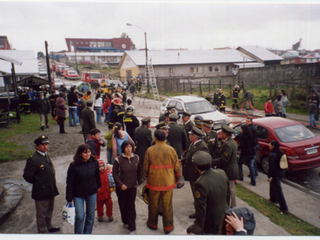 Ejercicio de bomberos