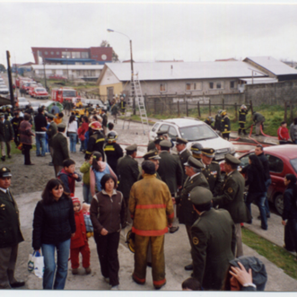 Ejercicio de bomberos