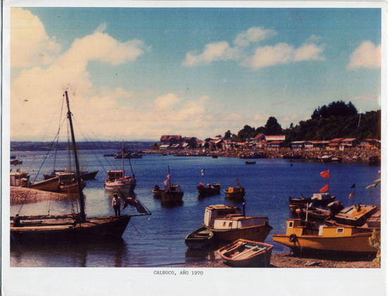 Panorámica de la bahía de Calbuco Panorámica de la bahía de Calbuco